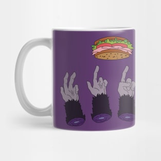 Ask the monkey's hand for a sandwich Mug